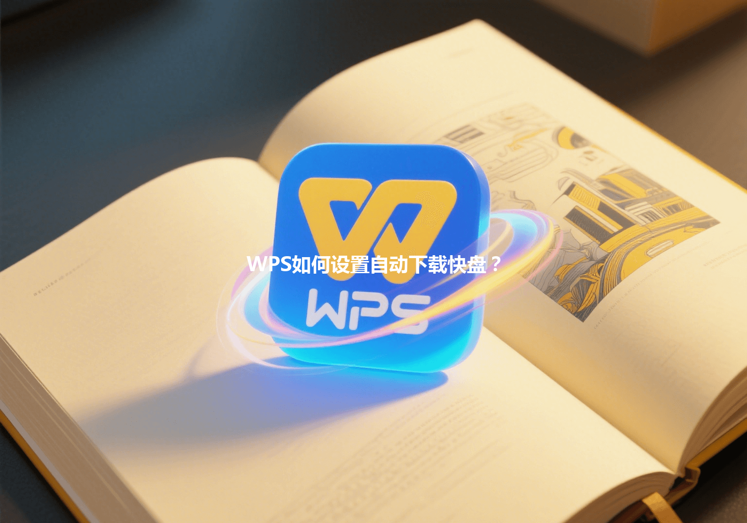 WPS如何设置自动下载快盘? 3 WPS如何设置自动下载快盘? 三